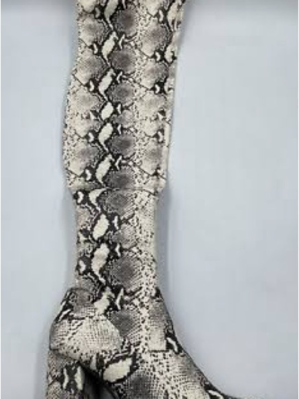 Steve Madden snake print  high knee boots